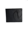 Designer mens wallets luxury Split purses embossed flower letter short credit card holders male fashion clutch bag with box high-quality