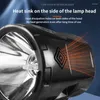 Taşınabilir Fenerler 220W Yüksek Güçlü Xenon Searglight Bright 20000lm Su Geçirmez LED Spotlight Fener Açık Işık
