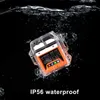 Transparent Case USB Charging Lighter Outdoor Waterproof Electronic Pulse Digital Power Display Dual Arc Smoking Accessories 2P3S