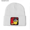 Czapki czapki czapki czapkę czapkę czapkę czapkę Keep Warm Daffy Duck Set Head Cap Zimowa czapka swobodna czapka hip-hopowa zimowa kapelusz narciarska czapka T230731