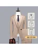 Costumes pour hommes Arrivée Mode Haute Qualité Costume d'affaires décontracté du marié Trois pièces Printemps Eté Taille M L XL 2XL 3XL 4XL 5XL 6XL