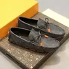 Sapatos de barco masculinos ao ar livre sapatos de ervilha de luxo sapatos casuais masculinos antiderrapantes marca zapatillas hombre sapatos de couro sapatos de condução casuais mais tamanho 39-45