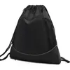 Balles Portable cordon de basket-ball sac à dos sac en maille Football Football volley-ball balle sacs de rangement Sports de plein air voyage Gym Yoga 230831