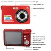Kamery cyfrowe kamera cyfrowa Prezent dla dzieci 2.7 cali ekran TFT CMOS anty-Shake 8x Zoom Cam 18MP kamera wideo Dzieci Q230831