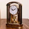 Настольные часы винтажные настольные часы Antique Classic Alarm Talive Wood European Retro Cormeration Living Room Luxury Office Modern