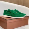 Loro Męskie Piana Sneakers Buty Charms Walk Gentleman Mejczyki Low Top Zamię skóra krowie Lp Oxfords Płaski poślizg na komfortowym gumowym podeszwie Mokasinach EU36-46