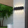 Wall Lamp Modern And Minimalist LED Wave Shaped Corridor Outdoor El Nordic Creative Living Room Bedroom Bedside