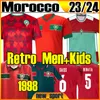 23 24 speciale Marokko voetbalshirts HAKIMI ZIYECH Nationaal Team 2023 Retro 1994 95 maillot de foot Ziyech Boufal FAJR Munir Ait Bennasser Amrabat jersey