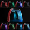 Массажер для лица 4IN1 Светодиодный пон -машинный салон 8 цветов Маска холодные нано -брызги Увлажняющие ультрафиолетовые ультрафиолетовые светильника.
