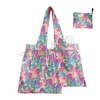 Bolsas de almacenamiento Bolsa de tienda portátil reutilizable Calico Protección ambiental Suministros de muebles publicitarios plegables 30 Estilo 300 piezas Drop D Dhhvu