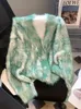 Maglioni da donna Capispalla Maglione temperamento moda elegante cardigan da strada esplosivo lavorato a maglia da donna retrò 230831