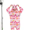 Домашняя одежда красочная неба -лошадь взрыв единорога Cartoon Crowned Pajamas Performance Performance Производитель одежды Прямые продажи x0902