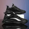 2024 New Thick Sole Fashion Sneakers Youth Mens Breathable Casual Running Shoes Black White Gold Anti Slip Sports Trainers