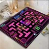 Pac-man Carpet Retro Game Area Rug Retro Gaming Rug Livingroom Area Rug Home Decoration Rug Housewarming Gift Office Area Rug HKD230901