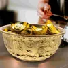 Bowls Treasure Bowl Gold Table Decor Party Layout Prop Office Treasures Cornucopia Decoration Desktop Ornament Home Brass Creative