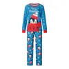 Women's Sleepwear Family Matching Christmas Pajamas For Mens Ladies Boys Girl Baby Childrens Long Sleeve Tops And Pants Set