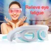 フェイスマッサージャーウェイクフォリョウLED分光計Compress Eye Mask Pon Rejuvenation Care Massage理学療法器具230831