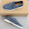 Piana Chaussures Summer Walk Charms en daim mocassins Moccasins Femmes LP MOLANS COUPLES COUPE VÉLICATION Men de cuir