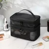 Totes Make-uptasje voor dames transparant mesh geschikt voor toiletsets succesvolle reisorganisator caitlin_fashion_bags