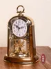 Настольные часы винтажные настольные часы Antique Classic Alarm Talive Wood European Retro Cormeration Living Room Luxury Office Modern