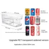 Rangement de cuisine réfrigérateur organisateur bacs distributeur de canettes de Soda porte-bouteille de boisson réfrigérateur garde-manger