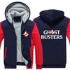 Heren Hoodies 2023 Ghostbusters Film Winter Mannen Fleece Warm Hoge Kwaliteit Dikke Truien Mode Streetwear Coltrui Hoodie Sweatshirt