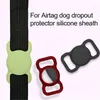 Cubiertas de asiento de coche para perros Cat y Airtag perdido Funda protectora Apple Teléfono móvil Localización Rastreador Anti-Pérdida Silicona