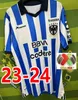 23/24 LIGA MX RAYADOS MONTERREY Camisas de futebol Home Away Especial V.JANSSEN Mori M.MEZA V.JANSSEN AKELOBA 2023 camisa de futebol masculino feminino kit infantil goleiro 8765