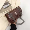 Western Empress Dowager Saturn Japan Diagonal Cross Small Square Women's Summer Crocodile Chain Underarm Shoulder Bag Off grossist