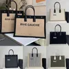 Rive Gauche Beach Tote Taschen Frau Handtasche Luxus Mode Shopping Handtaschen Leinen große Taschen Reisen Satchel Wallet Totes