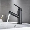 Rubinetti per lavandino del bagno Rubinetto per vasca Rubinetto moderno in oro nero/nichel/cromo e acqua fredda