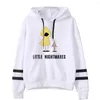 Herrtröjor spel lilla mardrömmar långärmad streetwear harajuku tröja män/kvinnor unisex sport hoody toppar