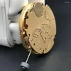 Horlogereparatiesets Top quartz uurwerk Ronda 8040B/8040.B 13 juwelen vergulde chronograaf Movt luxe vervangende onderdelen