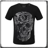 Designer PP Skull Diamond T-shirt Tiger Phillip Plain Hommes T-shirt à manches courtes Dollar Bear Brand Tee Crânes de haute qualité T-shirt Tops P2114