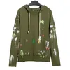 PA designer heren hoodie heren trui met capuchon ins mode hiphop losse oversize sweatshirt palmboom print katoenen trui jas lo233j