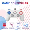 Controller di gioco Joystick Controller di gioco cablato BETOP Con doppia vibrazione Supporto motore Steam/Giochi per PC/Scatola Nessun ritardo Joystick 3D Gamepad HKD230831