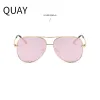 QUAY Europe and the US fashion sunglasses women dazzling ocean film radiation protection sunglasses high appearance level men's glasses