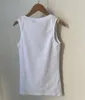 Kvinnor Crop Top Tank Camis Topps Designer Anagram-embroidered Bomullsblandning Shorts Kjolar Yoga kostym Tvåbit Dress BH VEST Damer Solid Vintage T-shirt Femme Size XL