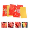 Enveloppe cadeau 6 pcs papier enveloppes rouges festival de printemps