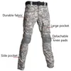 Мужские брюки многоцветные брюки армия камуфляжные брюки военные тактические брюки охотничьи ткань походные брюки Пейнтбольные боевые брюки коленные брюки 230831