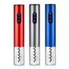 Preference Electric Wine Opener Aluminium Alloy Red Wine Corkscrew Automatisk flasköppnare med Foil Cutter Wine Accessories327B