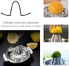 Fruktgrönsaksverktyg rostfritt stål citron squeezer manual juicer för orange citron squeezer reamers frukt grönsak squeezer cup kök verktyg 230831