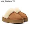 designer snowboots mini dames winter australië platform u/g slipper enkel wollen schoenen schapenvacht echt leer klassiek modemerk dames casual buitenlaarzen