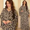 Ethnic Clothing AB202 Summer Arab Abaya Southeast Asian Muslim Dress 2023ins Floral Selling Women's Wear African Dresses For Women