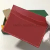 Bags Luxury Designer Card Holders 5 card slots Womens men Purses With Box purse Double sided s Coin Mini Wallets 2 shape 12 colors G50117 caitlin_fashion_bags