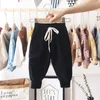 Hosen Baby Jungen Hosen Mode Kinder Kleidung Sutumn Frühling Kinder Für Jungen Cargo Solide Kleinkinder Schwarz Khaqi 230831