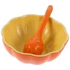 Spoons Children Bowl Lovely Rice Bowls Household Creative Dessert Serving Multi-purpose