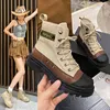 أحذية أحذية Girl 2024 New With Box Women Basketball Shoes Red Wanda JCD01 New Fashion Martin Boots Autumn Main