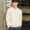 Men's Sweaters Spring and Autumn Men 's POLO Pullover Cashmere Sweater Knitted Jumper Top 230831