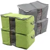 Sacos de armazenamento caixas para brinquedos roupas coloridas bolsa de cama colorido guarda-roupa colcha roupas de grande capacidade
